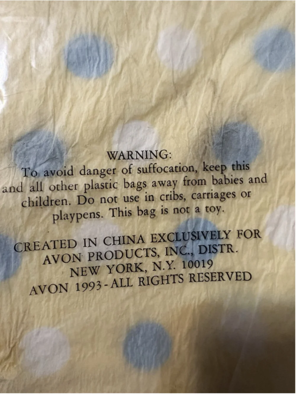 Avon product vintage